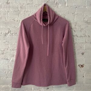 32 Degrees Heat Pink Cowlneck Sweatshirt Sz Small